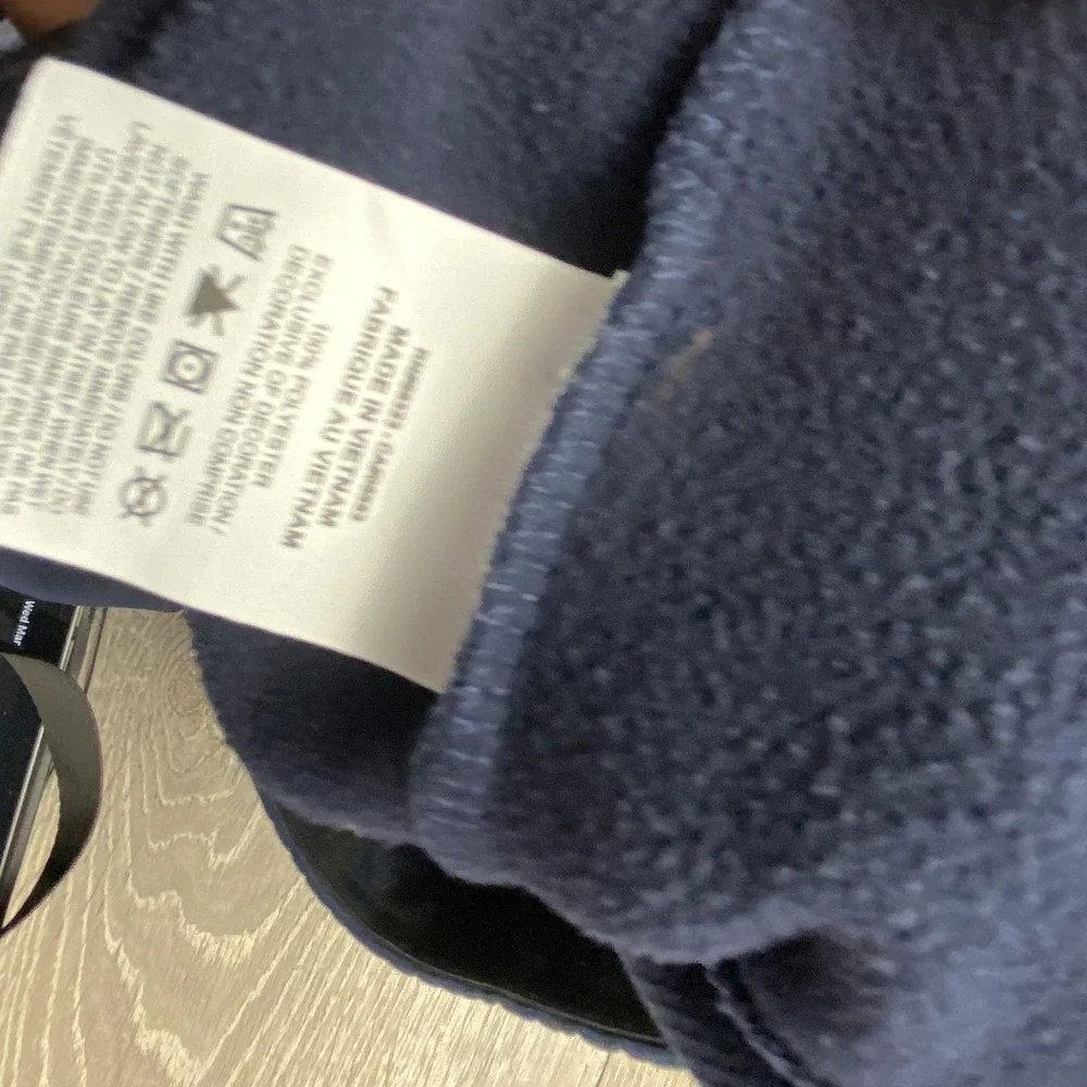 Nike Pants Mens Medium 30 Inseam Blue Therma-FIT Fleece Sweatpants Athletic‎